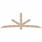 Ekena Millwork Alberta Smooth Timber Gable Bracket, Douglas Fir, 108"W x 40"H x 3 1/2"D x 5 1/2"F, 9/12 Pitch GBW108X40X0406ALB00SDF - alternate 1